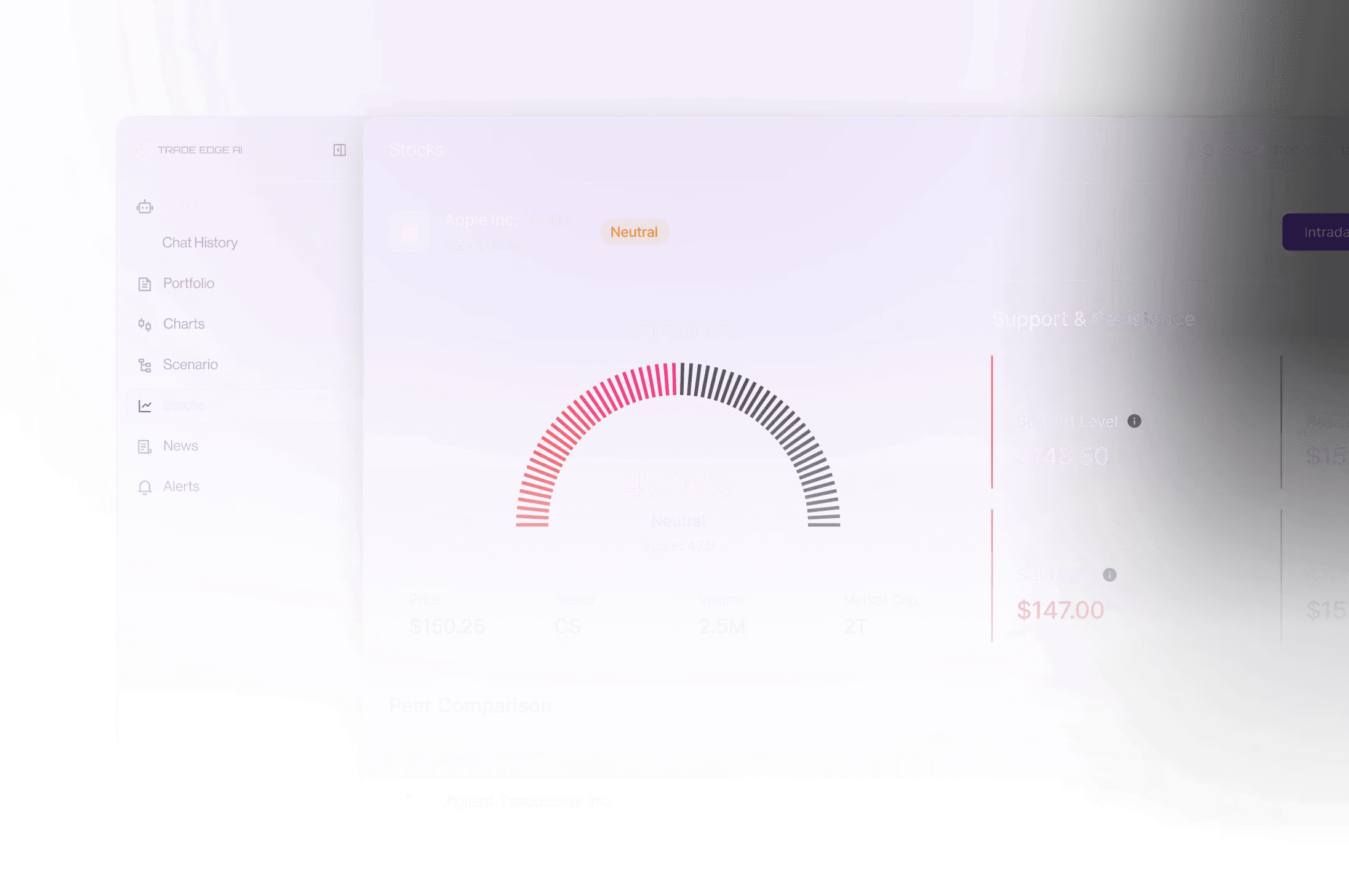 Trade Edge AI 使いやすい画面